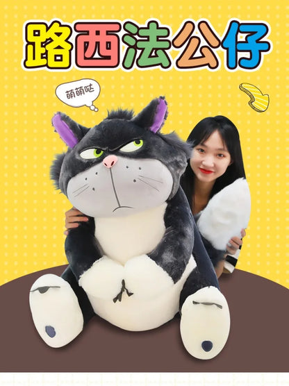 Charming Disney Lucifer Plush - Authentic 30-60cm Cinderella’s Cat