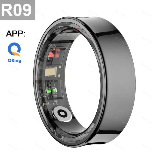 Qring R09/R06 Smart Fitness Ring – Waterproof, Remote Control, 2024 New Arrival