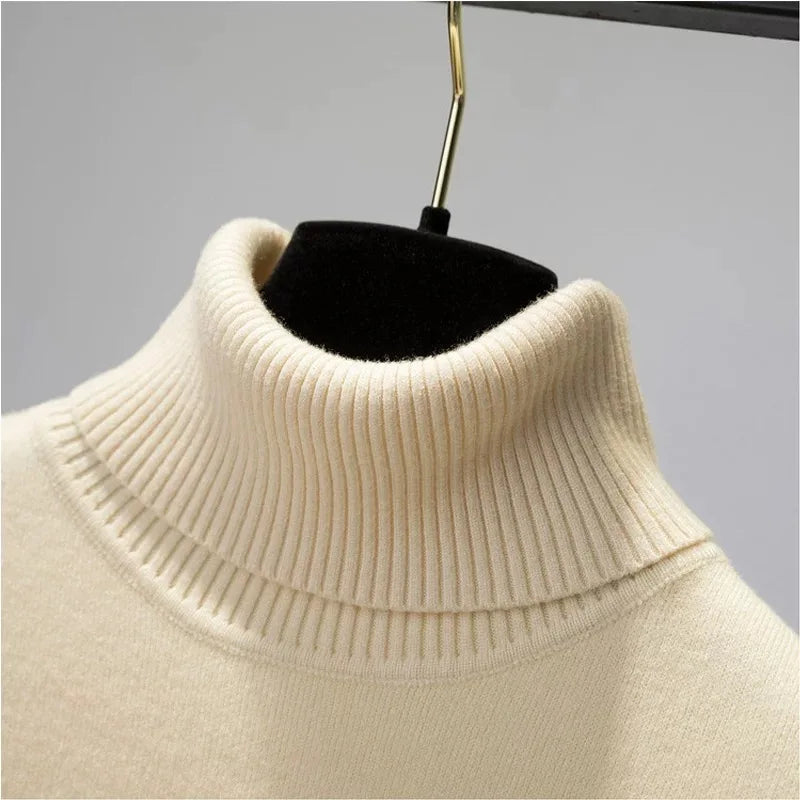 Elegant Turtleneck Winter Sweater for Women