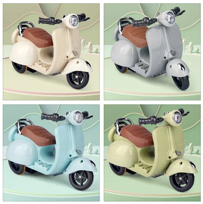 Labubu Mini Electric Motorcycle with Lights & Music – Doll Accessory Gift