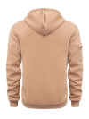 Men's Multi-Pocket Zipper Hoodie - European Size