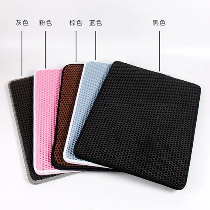 Waterproof Double-Layer Cat Litter Mat
