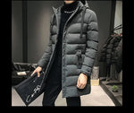 Men Long Down Jackets Winter Coats Chaquetas