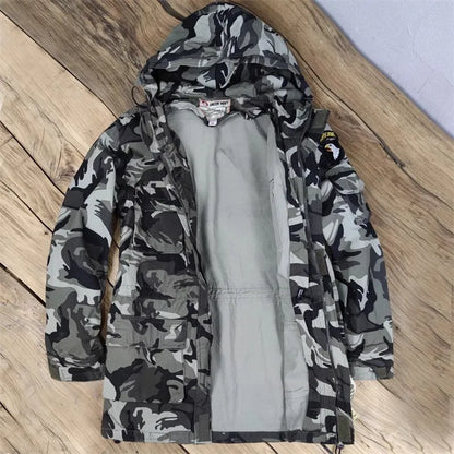 US Military Fleece Tactical Windbreaker Jacket