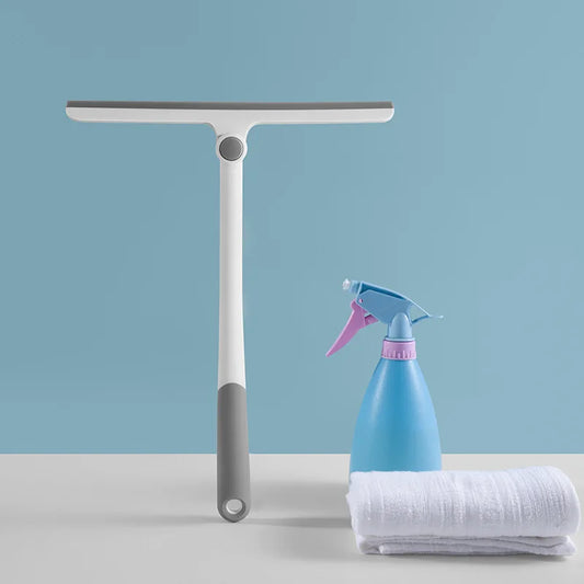T-Shaped Rotating Window Glass Scraper for Home Cleaning Non-Scratch Tool