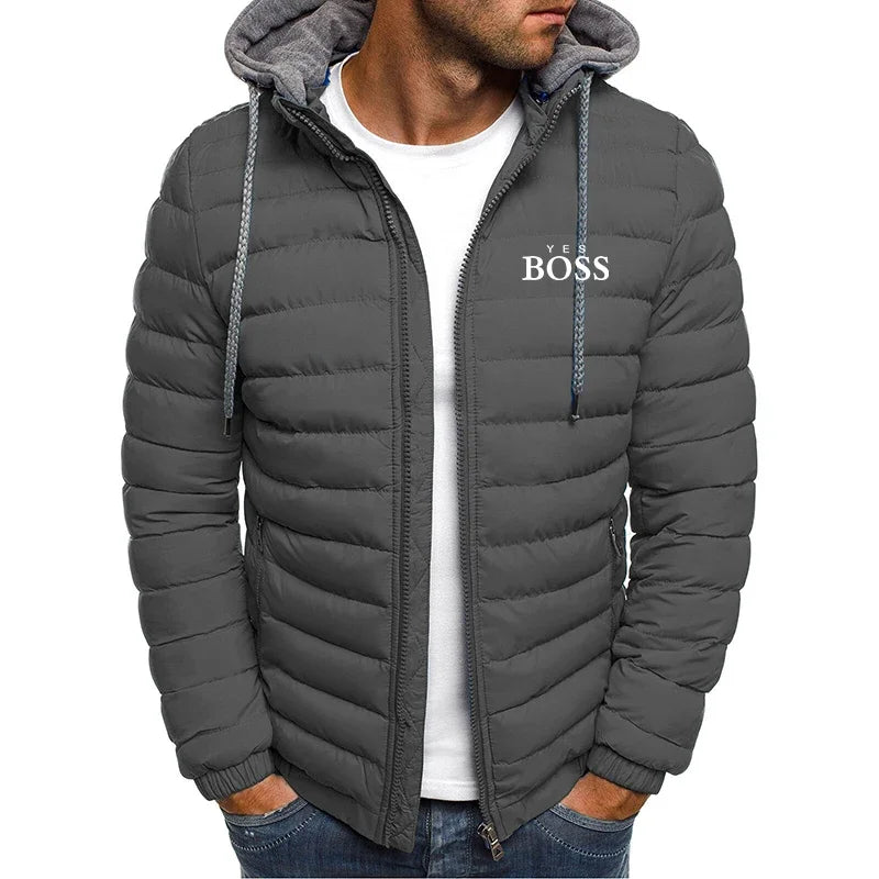 Men's Oversized Winter Coat – Thick, Warm & Stylish