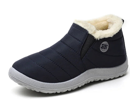 Warm Slip-On Winter Combat Snow Boots
