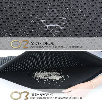 Waterproof Double-Layer Cat Litter Mat
