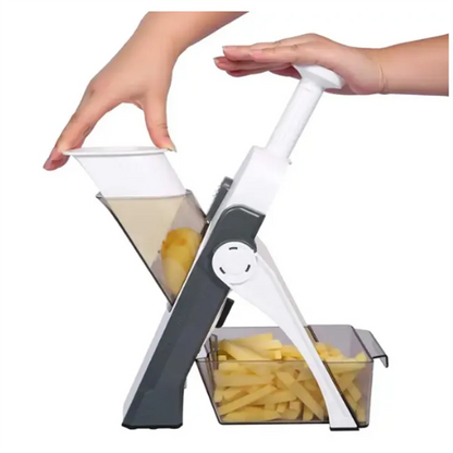 5 in 1 Multifunctional Vegetable Slicer Grater Cutter Kitchen Tool Set