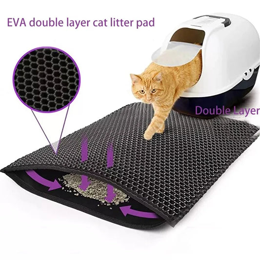 Waterproof Double-Layer Cat Litter Mat