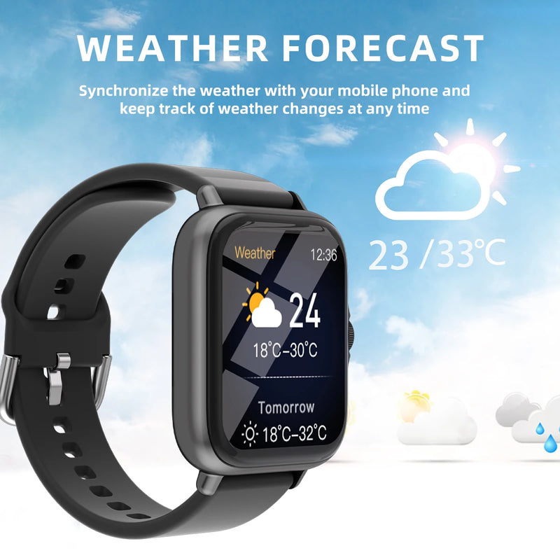 Waterproof Smart Watch with Call & Sleep Monitoring