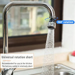 2 Modes Rotatable Faucet Extender - Water-Saving Kitchen Gadget