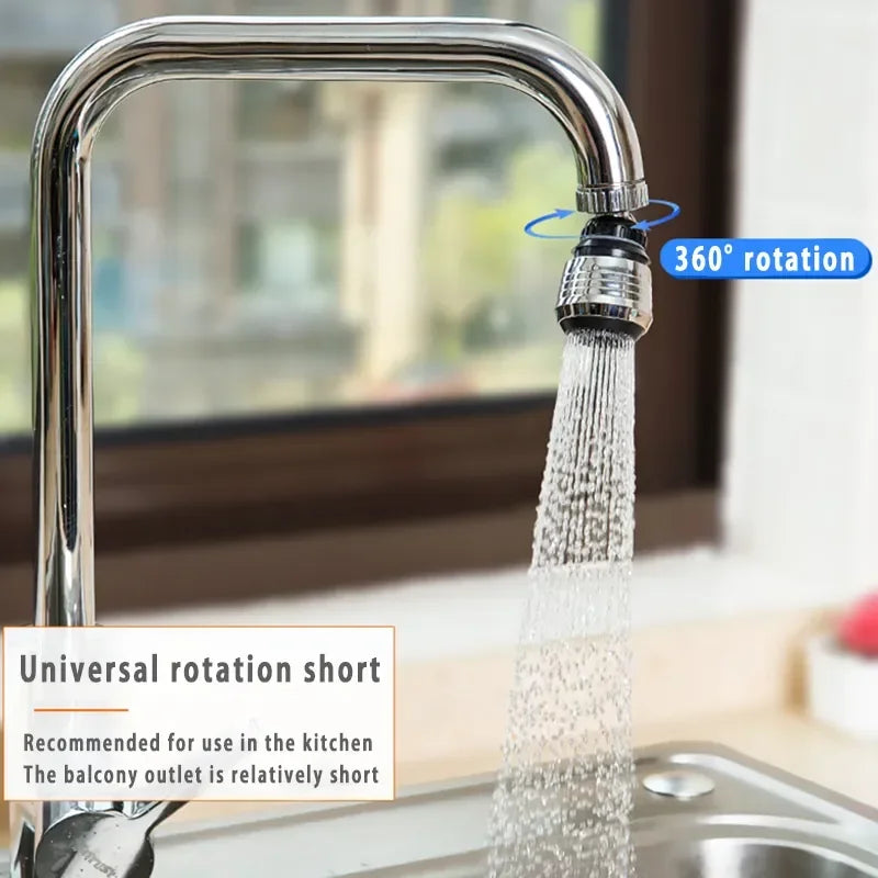 2 Modes Rotatable Faucet Extender - Water-Saving Kitchen Gadget