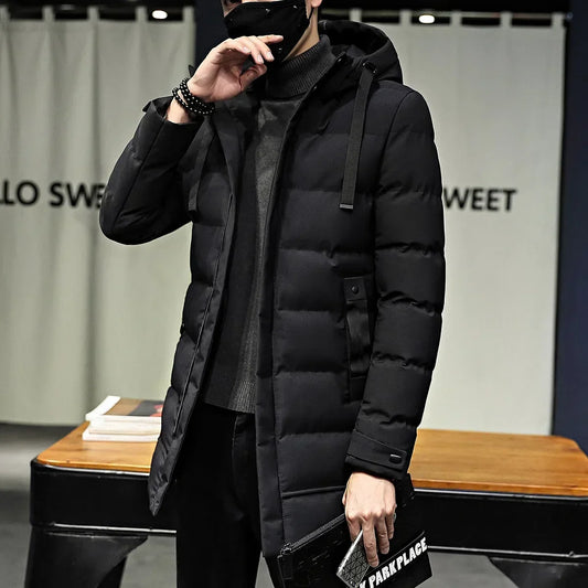 Winter Men’s Down Jacket Hooded