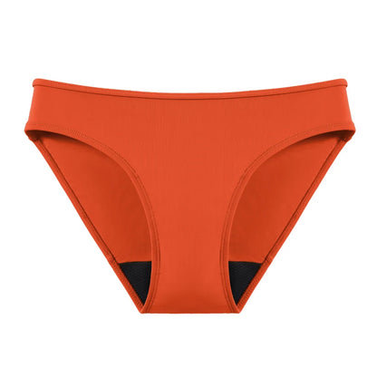 Women's Period Proof Swimwear Mid-Waist Bikini Leakproof Beach Bathing Suit