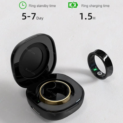 Qring R09/R06 Smart Fitness Ring – Waterproof, Remote Control, 2024 New Arrival